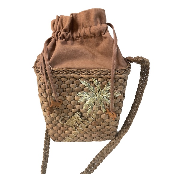 Cappelli Straworld Handbags - Vintage Cappelli Straworld Purse